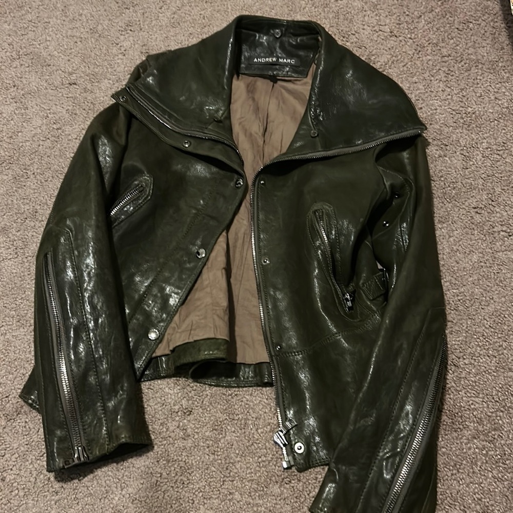 Andrew Marc Vintage Leather Jacket